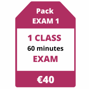 1 class of 60 minutes (Exam)
