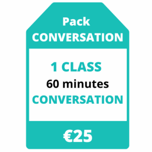 1 class of 60 minutes (Conversation)